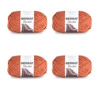BERNAT Blanket Big Pack of 4 Balls-300g Each Ball-Pumpkin Spice