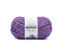 BERNAT Blanket Brights Big Ball Yarn-Pow Purple, Fibre: 100% Polyester, 300G