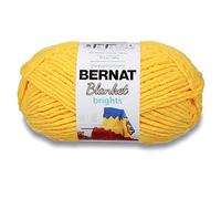 Bernat Blanket Brights Fabric, School Bus Yellow