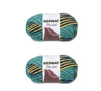Bernat Blanket Dorset Yarn - 2 Pack of 300g/10.5oz - Polyester - 6 Super Bulky - 220 Yards - Knitting/Crochet