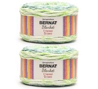 Bernat Blanket Ethereal Stripes Soft Yarn for Crocheting Forest Walk 2-Pack