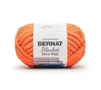 Bernat Blanket Extra Thick - 1 Pack of 72 Yards/21.2 oz Pumpkin Spice 100% Polyester Yarn