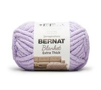 Bernat Blanket Extra Thick - 1 Pack of 72 Yards/21.2 oz Thick Lavender 100% Polyester Yarn