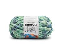 Bernat Blanket Extra Thick Cel-Este - 1 Pack of 65 Yards/21.2 oz Celestial Teal 100% Polyester Yarn