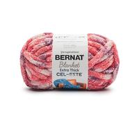 Bernat Blanket Extra Thick Cel-Este - 1 Pack of 65 Yards/21.2 oz Jupiter Red 100% Polyester Yarn