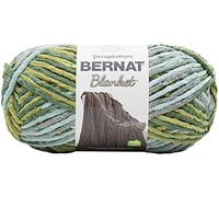 Bernat Blanket Forrest Pack of 10.5oz/300g-Polyester-6 Super Bulky-220 Yards-Knitting/Crochet Yarn, Forest Sage 2