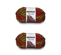 Bernat Blanket Harvest Yarn - 2 Pack of 300g/10.5oz - Polyester - 6 Super Bulky - 220 Yards - Knitting/Crochet