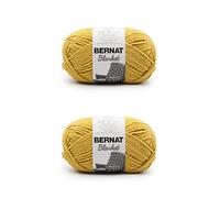 Bernat Blanket Moss Yarn - 2 Pack of 300g/10.5oz - Polyester - 6 Super Bulky - 220 Yards - Knitting/Crochet