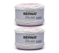 Bernat Blanket Perfect Phasing - 2 Pack of 220 Yards/10.5 oz Petal 100% Polyester Yarn
