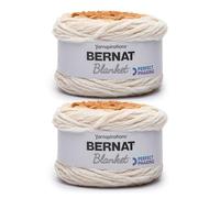 Bernat Blanket Perfect Phasing - 2 Pack of 220 Yards/10.5 oz Spice is Nice 100% Polyester Yarn