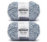 Bernat Blanket Speckle Squall Yarn - 2 Pack of 10.5oz/300g - Polyester - #6 Super Bulky - 220 Yards - Knitting & Crochet