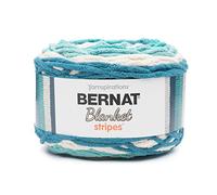 Bernat Blanket Stripes - 300G-Teal Deal