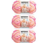 Bernat Bulk Buy: Baby Blanket Yarn (3-Pack) Peachy 161103-3510