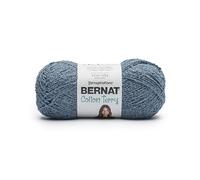 Bernat Cotton Terry French Twill Yarn - 3 Pack of 120 g / 4.2 oz - 47% Cotton 32% Acrylic 21% Nylon - #4 Worsted (Medium) - 209m /229Yards - for Knitting, Crochet and Amigurumi
