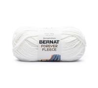 BERNAT Forever Fleece Yarn, Polyester, White Noise, 280g