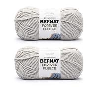 Bernat Forever Fleece Balsam Yarn - 2 Pack of 280g/9.9oz - Polyester - 6 Super Bulky - 194 Yards - Knitting, Crocheting & Crafts
