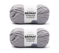 Bernat Forever Fleece Winter Waves Yarn - 2 Pack of 280g/9.9oz - Polyester - 6 Super Bulky - 194 Yards - Knitting, Crocheting & Crafts