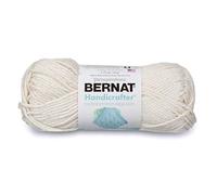 Bernat Handicrafter Cotton Yarn, Solid, 1.7 Ounce, Off White, Single Ball