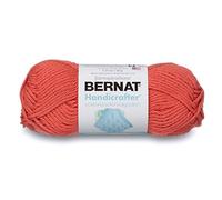 Bernat Handicrafter Cotton Yarn, Solid, 1.7 Ounce, Tangerine, Single Ball