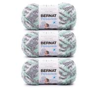 Bernat PIPSQUEAK SB Seaspray VARG Yarn - 3 Pack of 100g/3.5 oz - 100% Polyester - #5 Bulky - 101 Yards - Knitting/Crochet