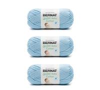 Bernat Softee Baby Cotton Dusk Sky Yarn - 3 Pack of 120g/4.25oz - Blend - 3 DK (Light) - 254 Yards - Knitting/Crochet