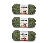 Bernat Softee Chunky Forest Yarn - 3 Pack of 100g/3.5oz - Acrylic - 6 Super Bulky - 108 Yards - Knitting, Crocheting & Crafts