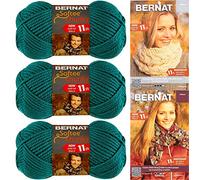 BERNAT SOFTEE CHUNKY- PACK OF 3 BALLS - 100G EACH BALL - EMERALD