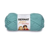 Bernat Softee Chunky Yarn, 3.5 Oz, Gauge 6 Super Bulky, Seagreen