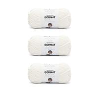 Bernat Softee Cotton Cotton Yarn - 3 Pack of 120g/4.25oz - Nylon - 3 DK (Light) - 254 Yards - Knitting, Crocheting & Crafts
