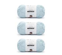 Bernat Softee Cotton Dusk Sky Yarn - 3 Pack of 120g/4.25oz - Nylon - 3 DK (Light) - 254 Yards - Knitting/Crochet