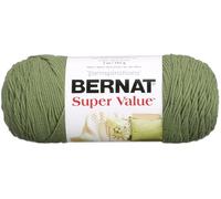 Bernat Super Value Yarn, 7 oz, Gauge 4 Medium Worsted, Forest Green