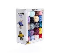 Bernat Velvet Minis Classic Yarn - 1 Pack of 700g/25oz - Polyester - #5 Bulky - 41 Yards - Knitting/Crochet
