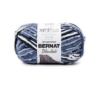 Bernat Yarn Blanket, Faded Blues, 300g