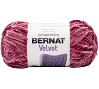 Bernat Yarn Velvet POMEGRANAT, Polyester, Pomegranate