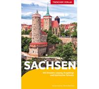 Bernd Wurlitzer TRESCHER Reiseführer Sachsen: Mit Dresden, Leipzig, (Paperback)