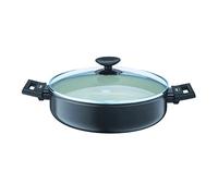 Berndes Alu Specials Smart 013267 Casserole Dish 28 cm with Glass Lid Aluminium White Ceramic 4.2 Litres
