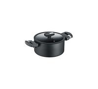 Berndes b.Green Aluminium Recycled Induction Pot 24 cm Cooking Pot Made from 100% Recycled Drinks Cans, Black