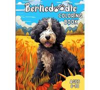 Bernedoodle Coloring Book: Awesome Bernedoodle Coloring Book for Anyone