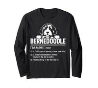 Bernedoodle Dog Lover Owner Cute Puppy Pet Animal Fan Appare Long Sleeve T-Shirt