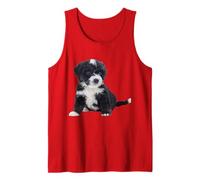 Bernedoodle Dog Mini Bernedoodle Super Cute Canine Tank Top