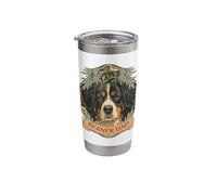 Berner Dad Bernese Mountain Dog Stainless Steel Insulated Tumbler