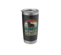 Berner Daddy, Father's Day, Bernese Mountain Dad Stainless Steel Insulated Tumbler