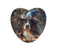Bernese Dog In A Fairy Forests Car Air Freshener Decorative Hanging Aromatherapy Tablets for Car Trucks Love form