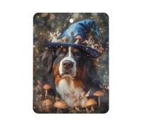 Bernese Dog In A Fairy Forests Car Air Freshener Decorative Hanging Aromatherapy Tablets for Car Trucks Square