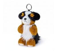 Bernese Dog Keychain, Plush Toy, Realistic, Cute, Bag Charm, Mascot, Mobile Phone, Keys, Car, Decoration, Fluffy, Healing Goods, Stress Relief, Gift