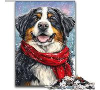 Bernese Mountain Dog 2000 Piece Jigsaw Puzzles for Adults & Teens, Educational Stress Relief Toy for Is Ideal As A Gift for The Whole Family (70x100cm)