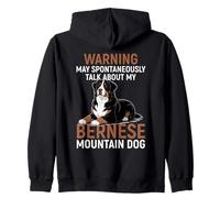 Bernese Mountain Dog Berner Dog Zip Hoodie