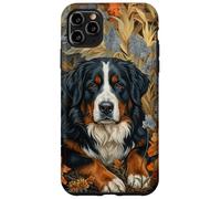 Bernese Mountain Dog Berner Oberland Floral Art Case for iPhone 11 Pro Max