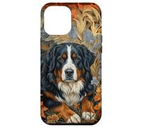 Bernese Mountain Dog Berner Oberland Floral Art Case for iPhone 12 Pro Max