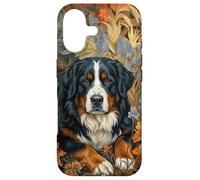Bernese Mountain Dog Berner Oberland Floral Art Case for iPhone 17